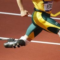Cómo eran las prótesis para correr de Oscar Pistorius