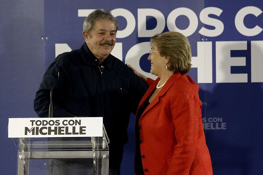Michelle Bachelet,Lula da Silva