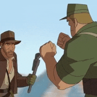Revivan el notable corto que lleva a Indiana Jones a la animación