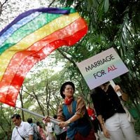 Parlamento de Tailandia aprueba la ley de matrimonio igualitario