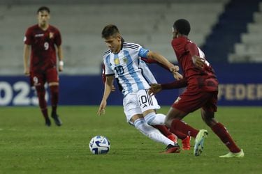 Sudamericano Sub 17: Argentina debuta con una goleada sobre Venezuela en el grupo B del torneo