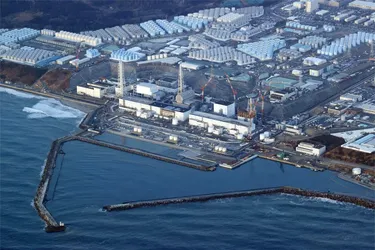 Vista aérea de la planta Fukushima Daiichi. Foto: Shohei Miyano/Kyodo News via AP, File