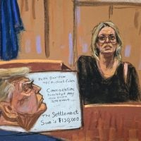 Stormy Daniels testifica que tuvo relaciones sexuales con Trump y la defensa ataca su credibilidad