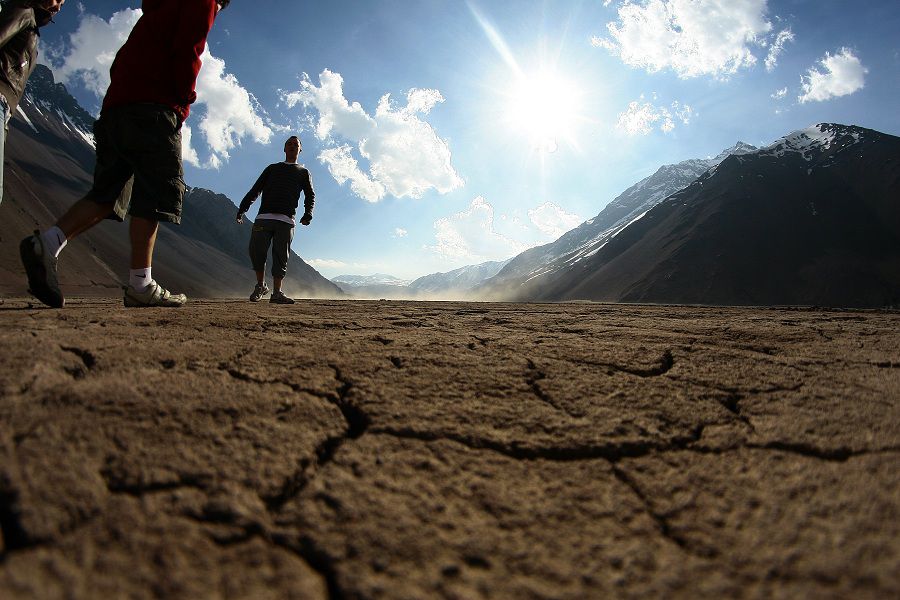 Embalse el Yeso y Cordillera del Cajòn del Maipo