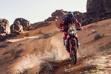 Pablo Quintanilla escaló al sexto puesto de la clasificación general de las motos en el Dakar 2023.