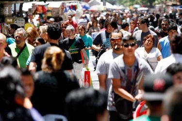 Gente, personas, Paseo Ahumada