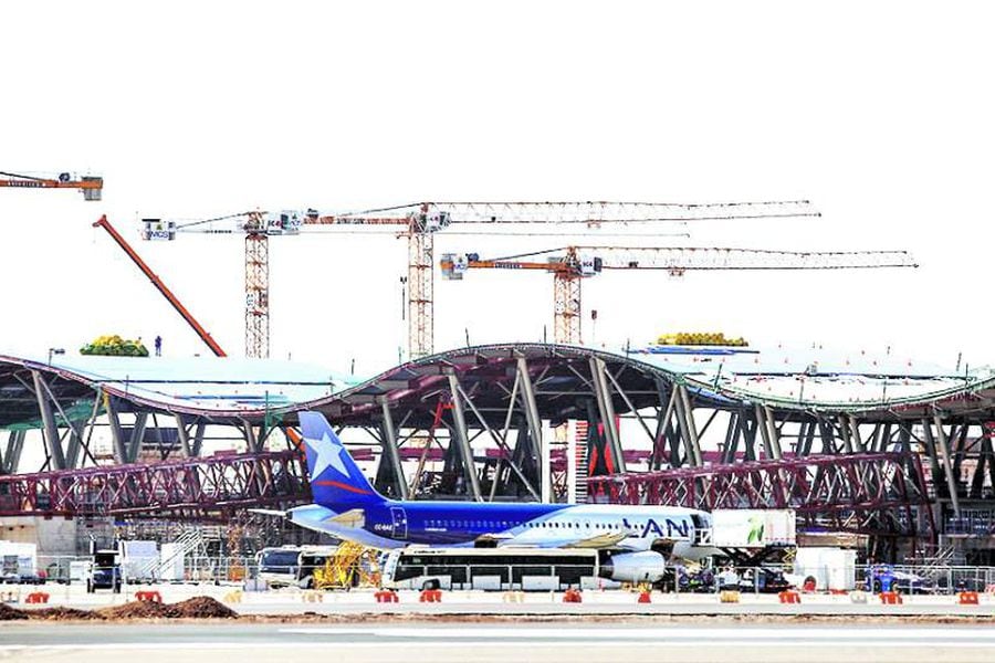 AEROPUERTO, AVIONES, CONSTRUCCION, VIAJES, NUEVO AEROPUERTO PUDAHUEL