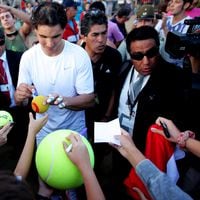 En San Carlos de Apoquindo, en cancha de cemento y con avión privado: los detalles de la visita de Rafael Nadal a Chile