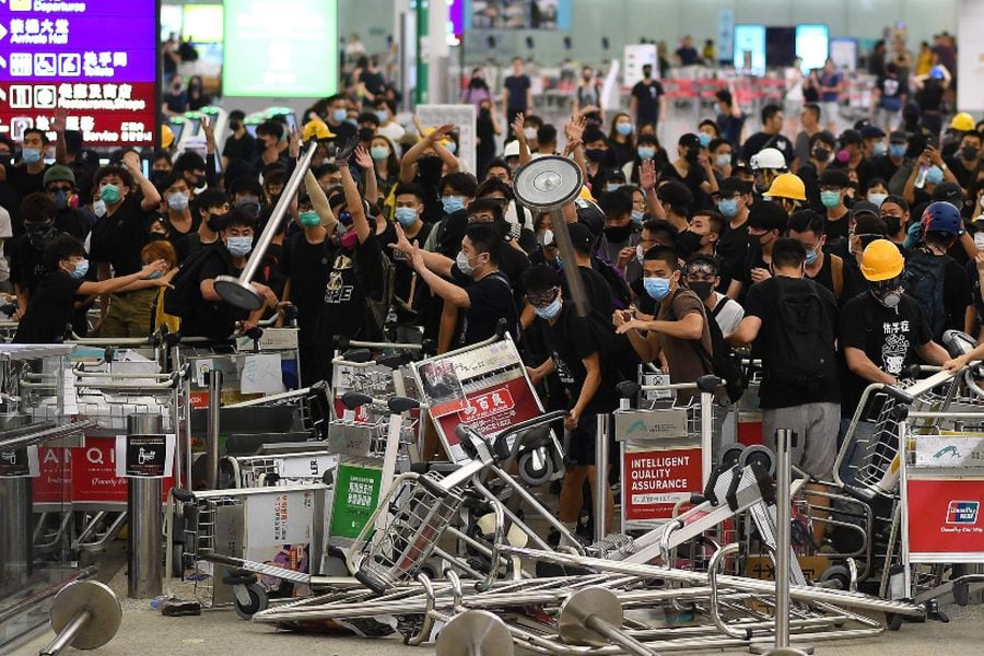 Protestas en Hong Kong