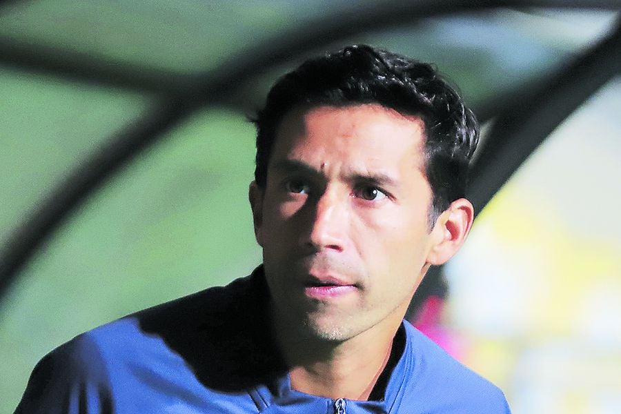 Nicolás Núñez, en un partido de Magallanes