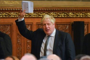 Boris Johnson anuncia que se presentará a la reelección como parlamentario