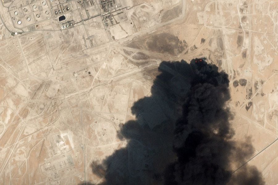 aramco incendio