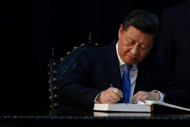 China's President Xi Jinping visits Lisbon