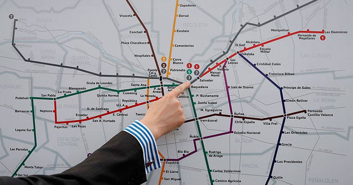 Así será la nueva Línea 7 del Metro de Santiago - La Tercera Así será la nueva Línea 7 del Metro de Santiago - La Tercera