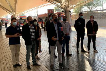 Ad portas de su reapertura: autoridades de gobierno y Metro visitan Estación Intermodal del Sol que permanece cerrada desde el estallido por daños