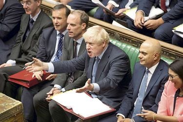 Britain's-Prime-Minister-Boris--Johnson-gestures-during-PMQs-session-in-the-House-of-Commons-in-(46654492)