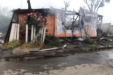 Tragedia en Temuco: un niño y dos adultos fallecieron en incendio que arrasó con su vivienda