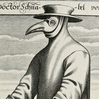 Una máscara para la peste y la muerte: historia de los trajes médicos - La  Tercera