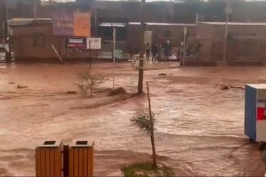 Lluvias en San Pedro de Atacama provocan inundaciones y cortes de electricidad: cinco casas sufrieron daños