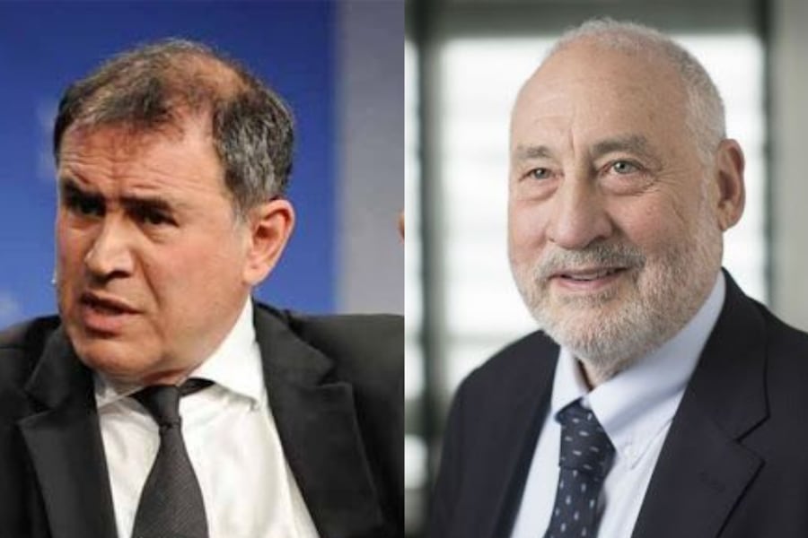 Stiglitz y Roubini advierten sombrío panorama económico y afirman que el capitalismo podría recibir una paliza