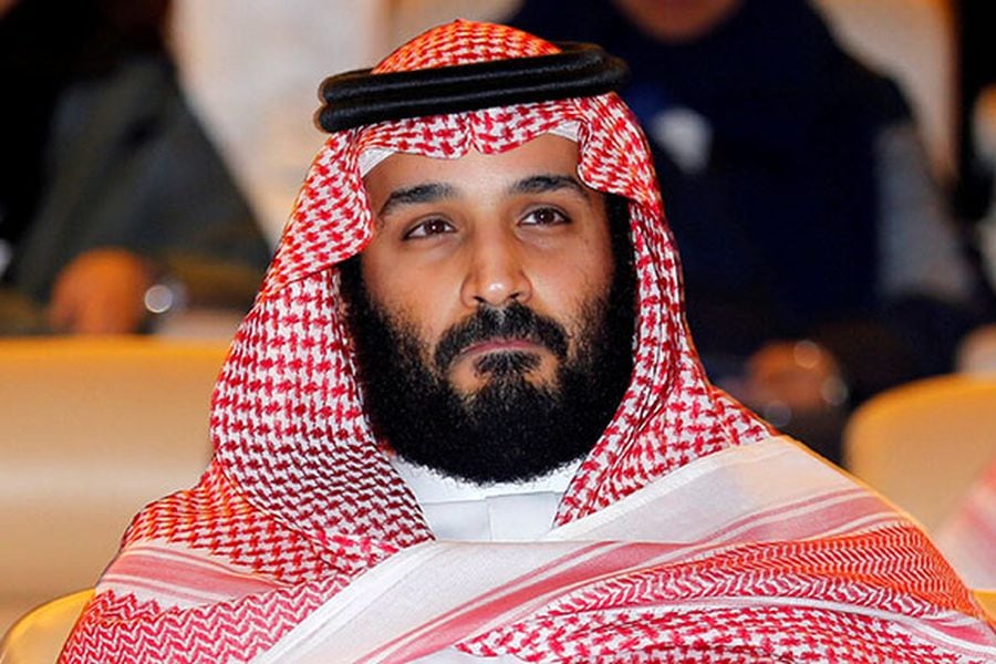 FILE PHOTO: Saudi Crown Prince Mohammed bin Salman attends the Future Investment Initiative conference in Riyadh