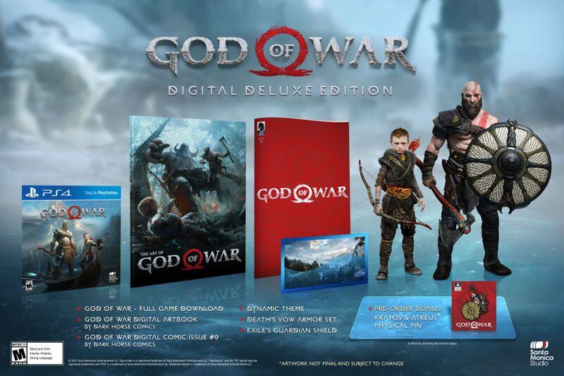 Conoce las ediciones de God of War que estarán disponibles en