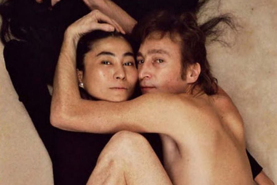 El último beso de John Lennon y Yoko Ono: historia de una ...