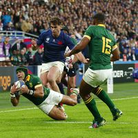 Sudáfrica despacha al local Francia en un duelo de infarto y es el último semifinalista del Mundial de Rugby