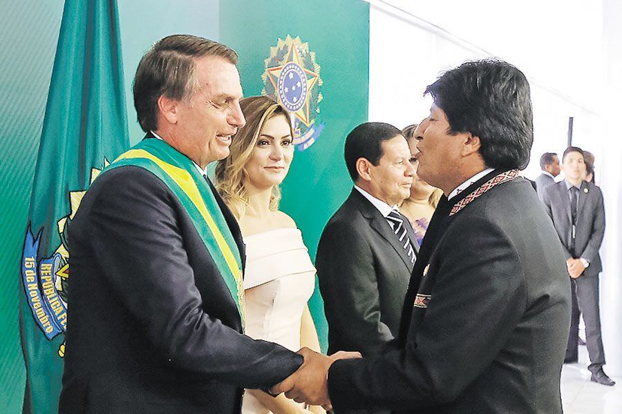 evo morales jair bolsonaro