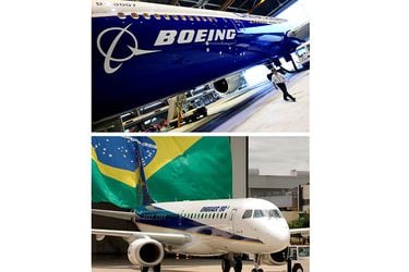 Embraer y Boeing