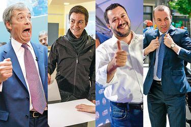 Las "nuevas" figuras que remecen a Europa