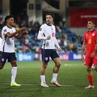 Inglaterra cumple con el trámite en Andorra y va invicto hacia Qatar 2022