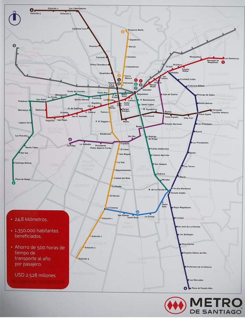 Así será la nueva Línea 7 del Metro de Santiago La Tercera