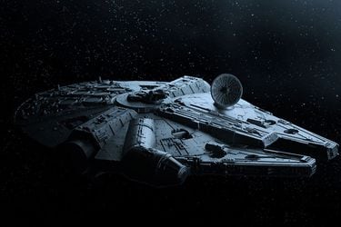 Imprimen modelo a escala de nave de Star Wars durante casi 10 días