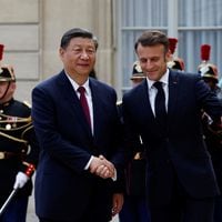 Macron y Von der Leyen presionan a Xi Jinping sobre comercio en conversaciones de París