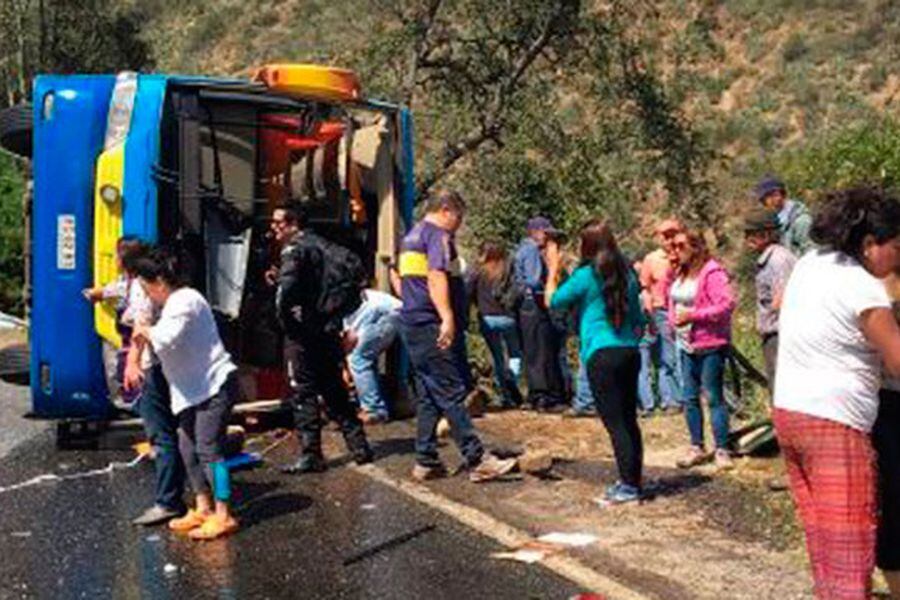 accidente en La Dormida