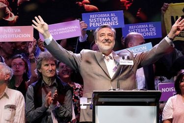Alejandro Guillier se reúne con adherentes a su candidatura presidencial