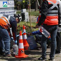 Aguas Andinas informa que obras que causaron interrupción de suministro hídrico llevan más de un 60% de avance