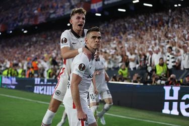 Europa League: Eintracht Frankfurt vence a Rangers de Escocia en penales y levanta el segundo trofeo de su historia