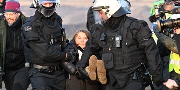 Detención Greta Thunberg