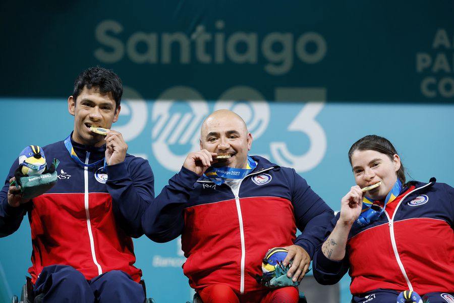 El equipo chileno se llevó la medalla de oro en el Powerlifting de los Juegos Parapanamericanos
