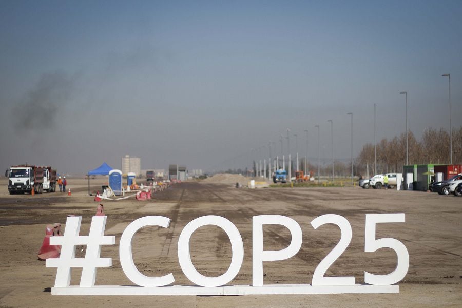 El ministro de Obras Publicas supervisa en terreno las obras de la COP25