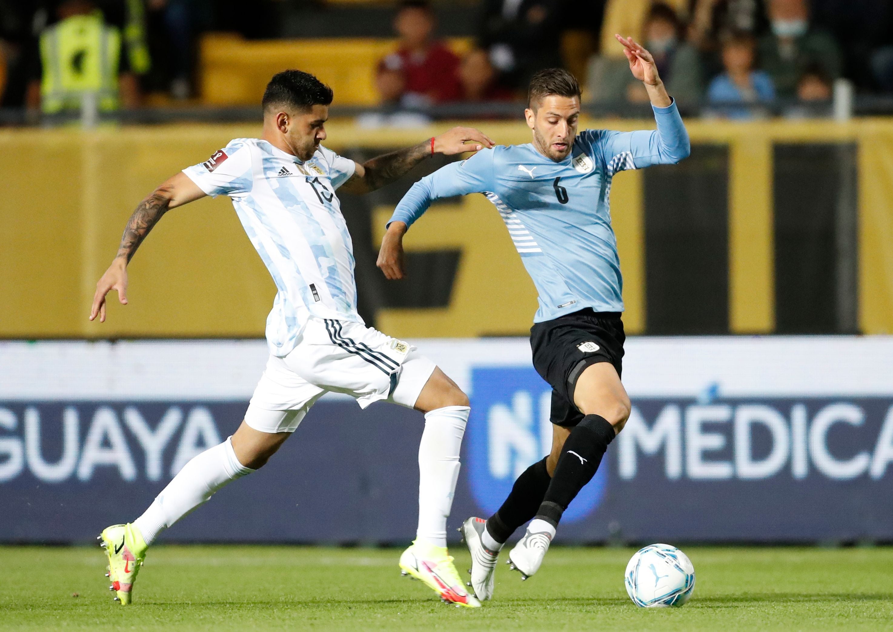 Partidos hoy 12 de noviembre: Uruguay Vs Argentina, Italia Vs