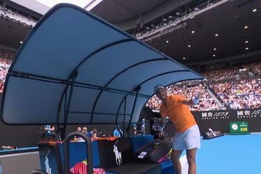 Rafael Nadal superó la primera ronda del Abierto de Australia.
