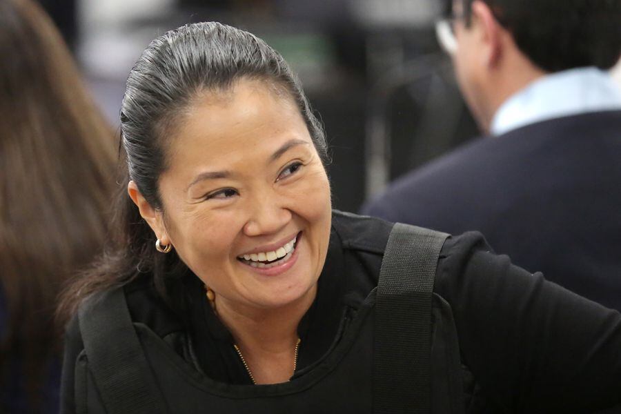 La líder de Fuerza Popular, Keiko Fujimori