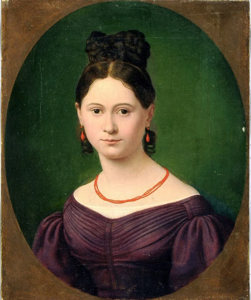 Retrato de Jenny von Westphalen, intelectual comunista y esposa de Karl Marx