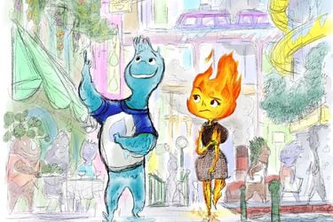 Los elementos tendrán sentimientos en “Elemental”, la nueva película de Pixar que llegará en 2023