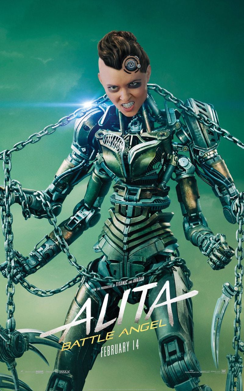 Alita: Battle Angel mustra a sus personajes en nuevos pósters - La Tercera