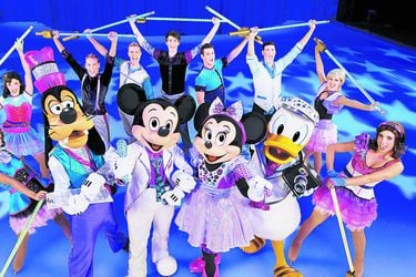 Los patinadores de Disney on Ice dan detalles del show que llega a Chile