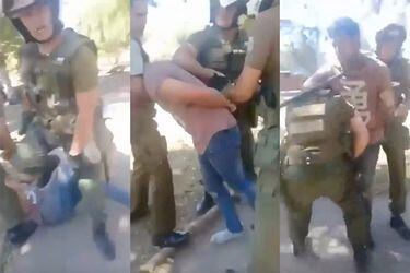 Polémica por violenta detención de Carabineros en Buin